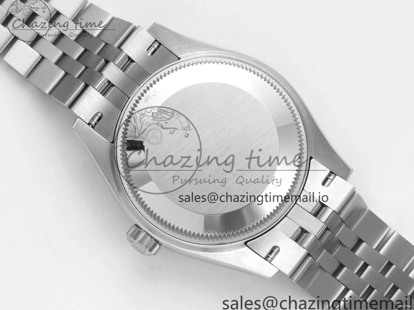 MiroTime 0114 DateJust 31 278274 THBF 1:1 Best Edition 904L Steel Purple Roman Dial on SS Jubilee Bracelet HZ Cal. Breathable 43